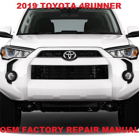 Toyota 4Runner Repair Manual, Toyota 4Runner OEM Factory Repair Manual